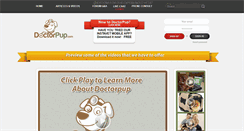 Desktop Screenshot of doctorpup.com